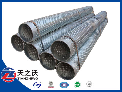bridge type slotted deep well SS304L well screen pipes