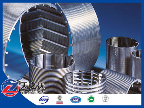 Galvanized low carbon steel Johson water well screen pipe