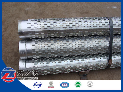 galvanize welded bridge slotted screen pipe for well drillin