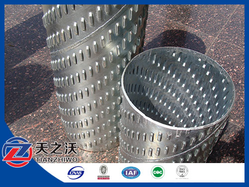 Stainless steel water well bridge slot screen