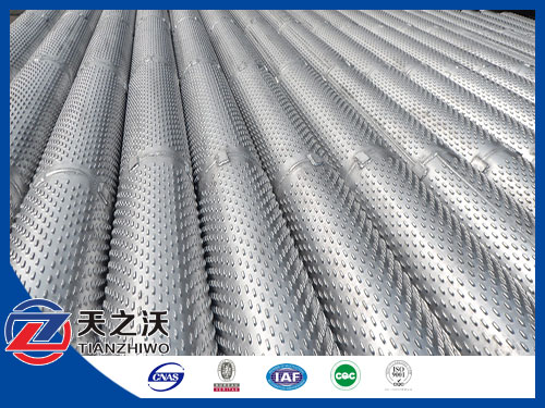 bridge slotted stainless steel pipe for deep wells