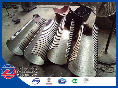 Reversed Profile welded Wedge Wire Screen