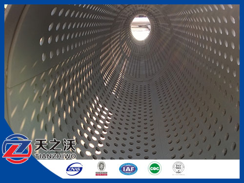 Perforated screen/deep well casing pipe