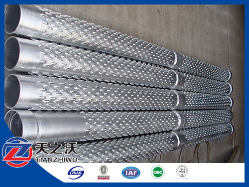 bridge slotted SS-304 pipe price for our water wells project