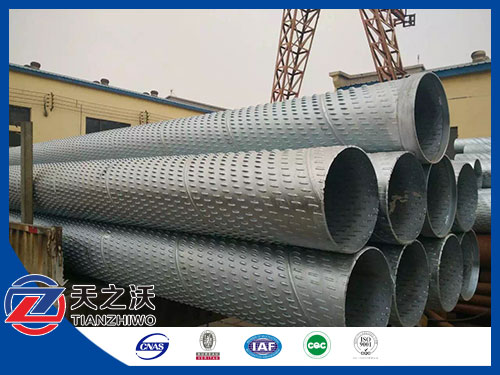 Deep well used Bridge slotted screen pipe