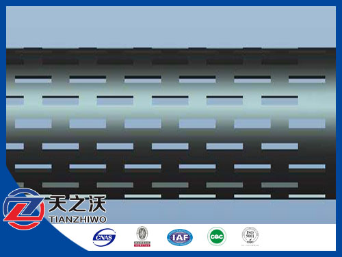 2016 Tianzhiwo Slotted Liner Casong Pipe/ slotted liner casi