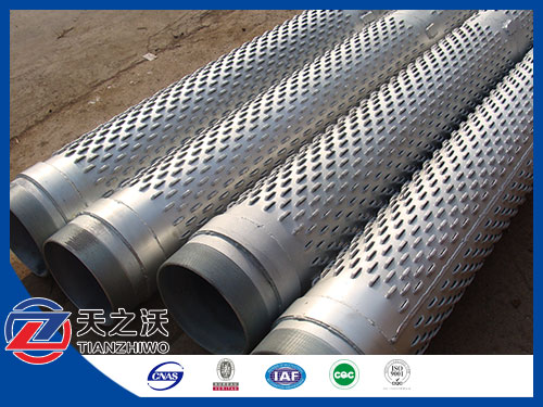 Stainless steel bridge slotted filter screen pipe