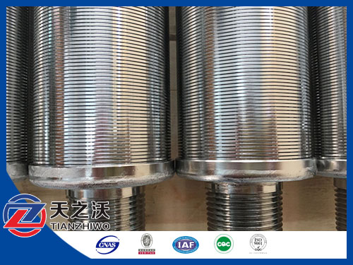 Perfect Round And Smooth Surface Wedge Wire Screen Filter