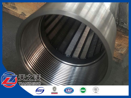 stainless steel water well rod base screen AISI 304