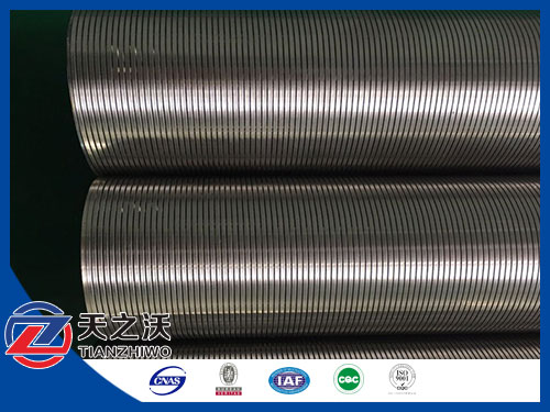 0.2mm Slot Wedge Wire Screen Filter mesh For Water Treatment