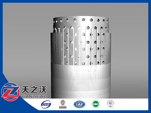 Continuous slot pipe based water well screens/wedge wire