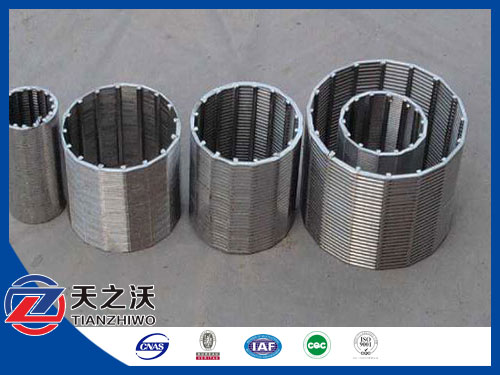 Stainless Steel Wedge wire screen for water treatment