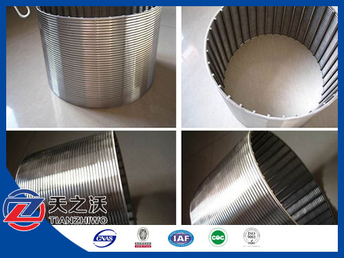 V wire wedge wire stainless steel