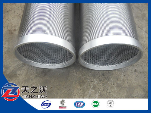 galvanized steel wire johsnon screen