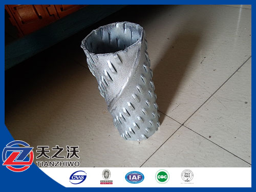 Slotted filter screen pipe bridge sloted screen