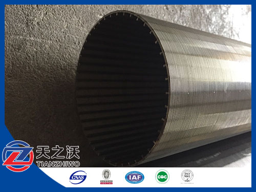 6'' deep water well drilling wedge wire screen