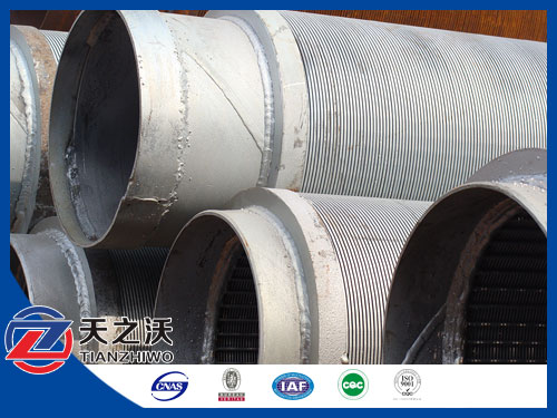 factory stainless steel wedge wire water well screen