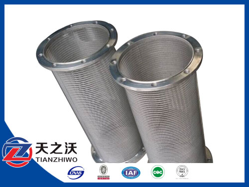 OEM Flange connection Stainless Steel water Well Screen