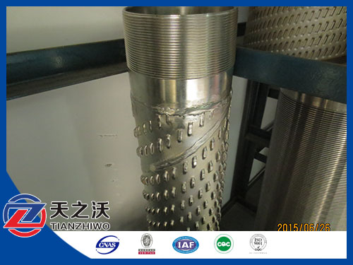 Stainless Steel Bridge Slot Water Well Screen