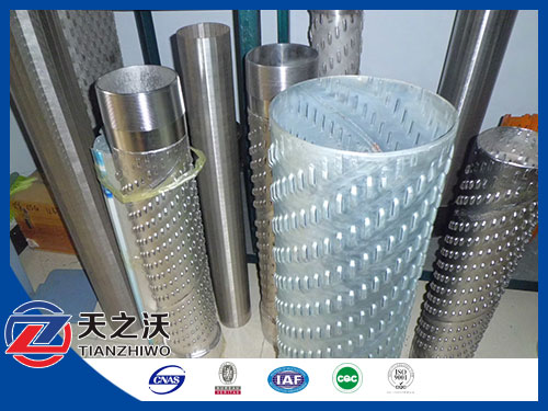 Stainless steel metal filter pipe for well drilling
