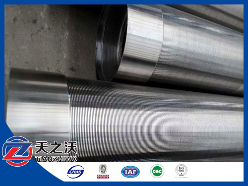 V wire wrapped filter pipe For water well drilling