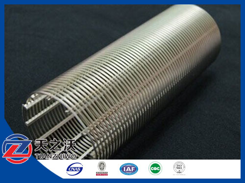 Stainless Steel Wedge Wire Screen Pipe manufacture