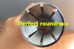Slotted wedge wire filter element